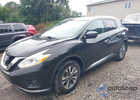 2016 Nissan Murano Sl z USA, uszkodzony, nr VIN 5N1AZ2MH2GN104620